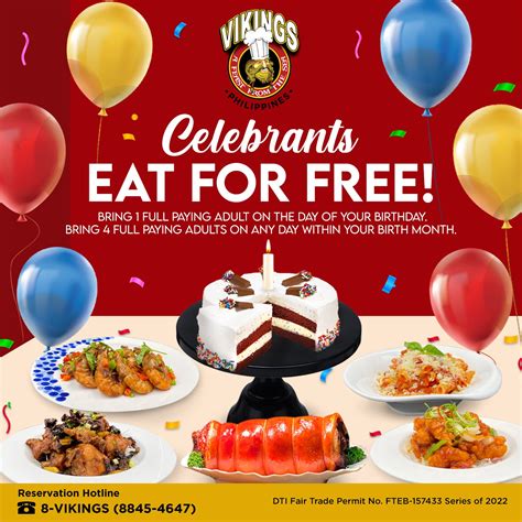 vikings birthday promo